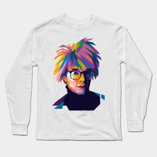 Andy Warhol Popart Uncurve Long Sleeve T-Shirt